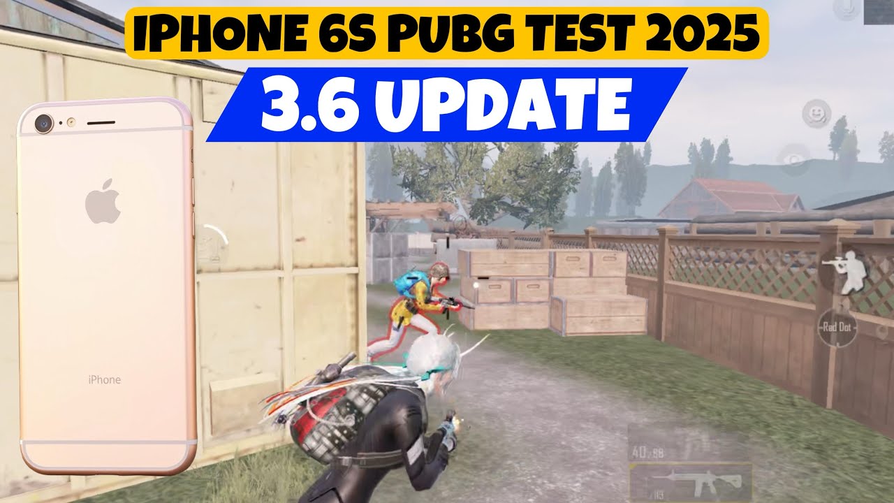 iPhone 6s PUBG TEST 2025 🔥 Smooth + High ( 30fps ) ⚡️ iOS 15.8.3 + 64Gb 🥵 4 FINGER - REVERSE GYRO 😱