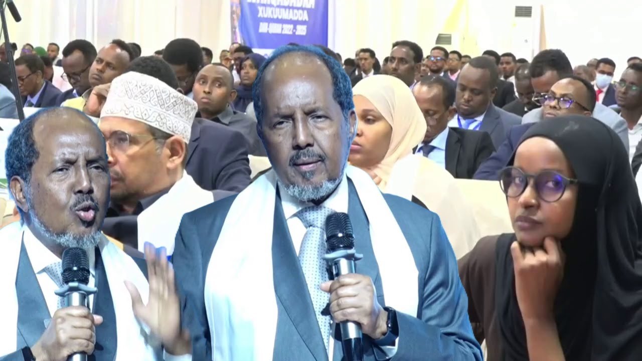 TOOS: Mw Xasan Oo isagoo Careysan Wax Walba Banaanka Keenay Hadalkii Ugu Kululaa Abid