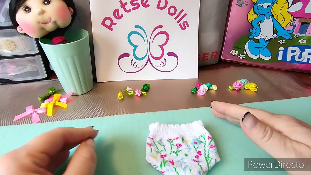 ROPA INTERIOR PARA MUÑECAS DE TELA👙 [ 2 Sencillas Maneras] 💥TUTORIAL GRATUITO 💥[Paso a paso Fácil😍]