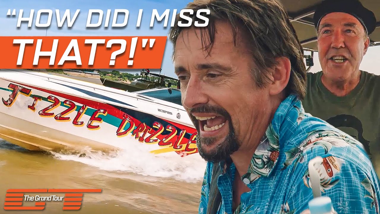 Clarkson and May Prank Hammond with a New Name for his Boat | The Grand Tour