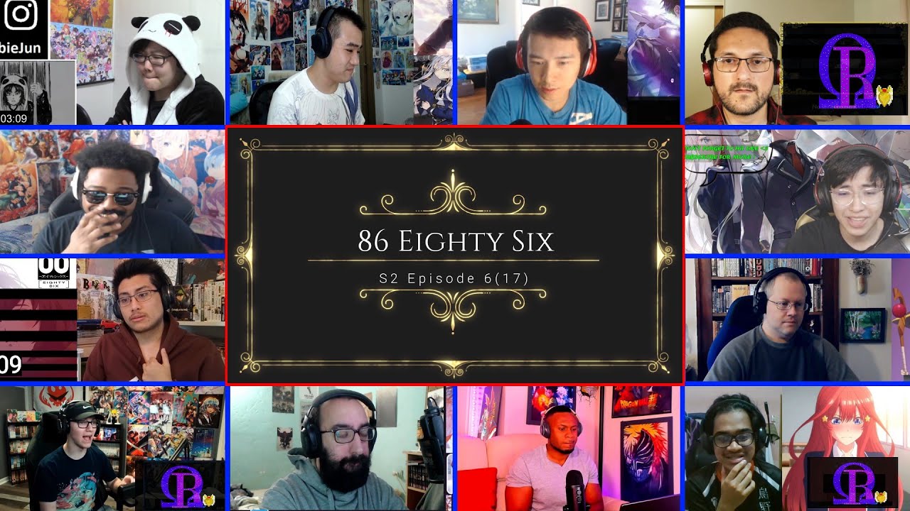 I Won't Forget | 86 Eighty Six 17 Reaction Mashup