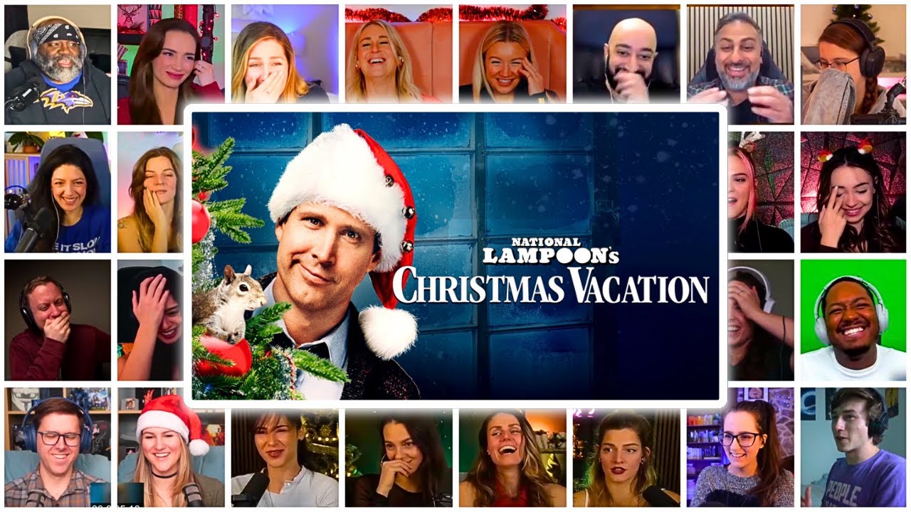 National Lampoon's Christmas Vacation (1989) - MOVIE Reaction Mashup!
