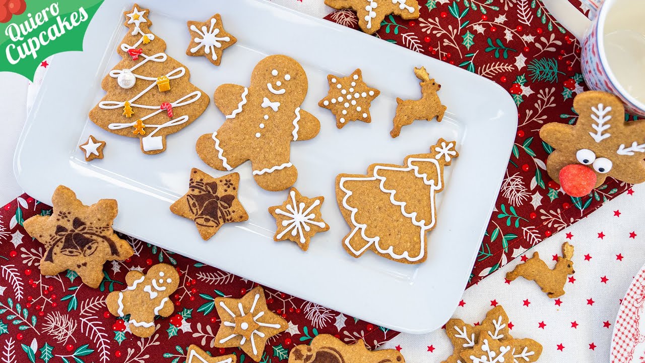 GALLETAS NAVIDEÑAS CON DECORACIONES EXTRA FÁCILES 🤩 | ESPECIAL NAVIDAD 🎄 | QUIERO CUPCAKES
