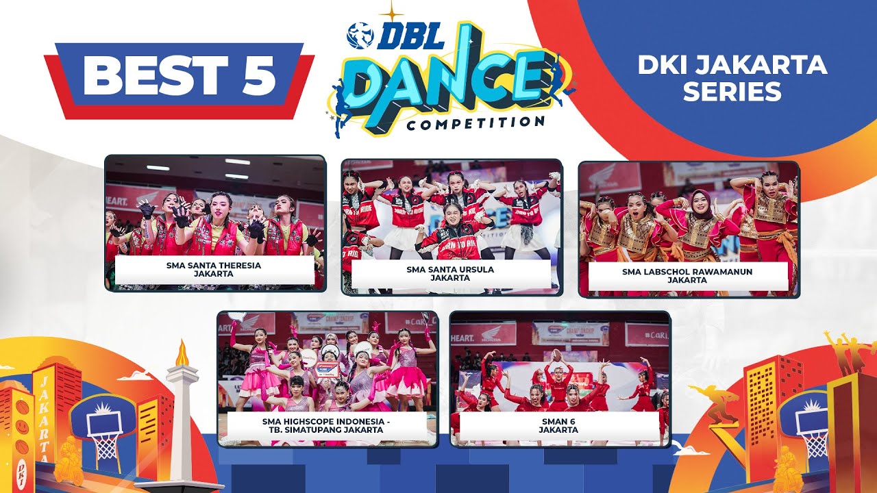 BEST 5 DBL DANCE COMPETITION DKI JAKARTA CHAMPIONSHIP SERIES