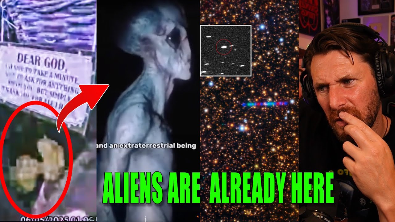 3i Atlas Is An Alien Mothership And Alien Caught on Camera?