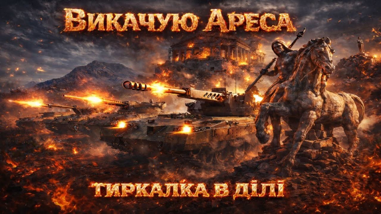 Викачую Ареса, Тиркалка в ділі!!!