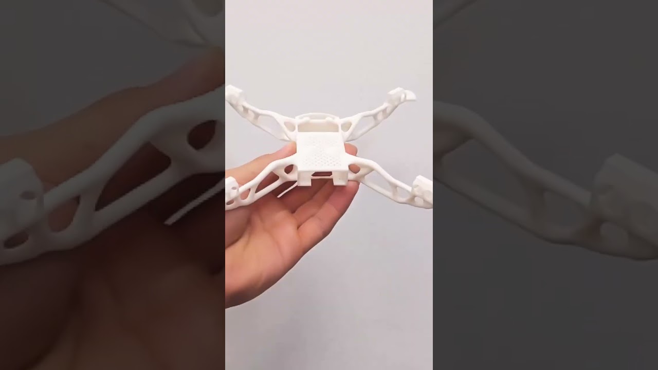 Modern, built in unconventional method,  3D printed drone, ready to fly !.