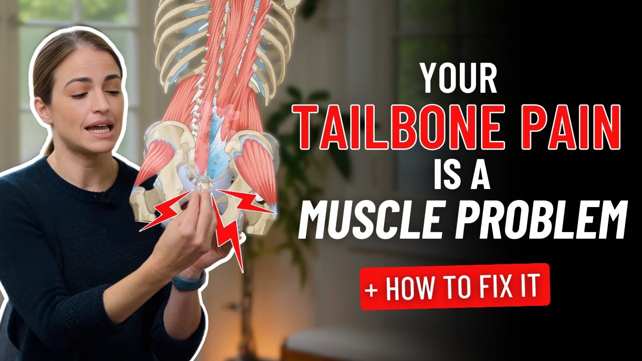 Tailbone (Coccyx) Pain is a Muscle Problem! // Short & Long-Term Solutions