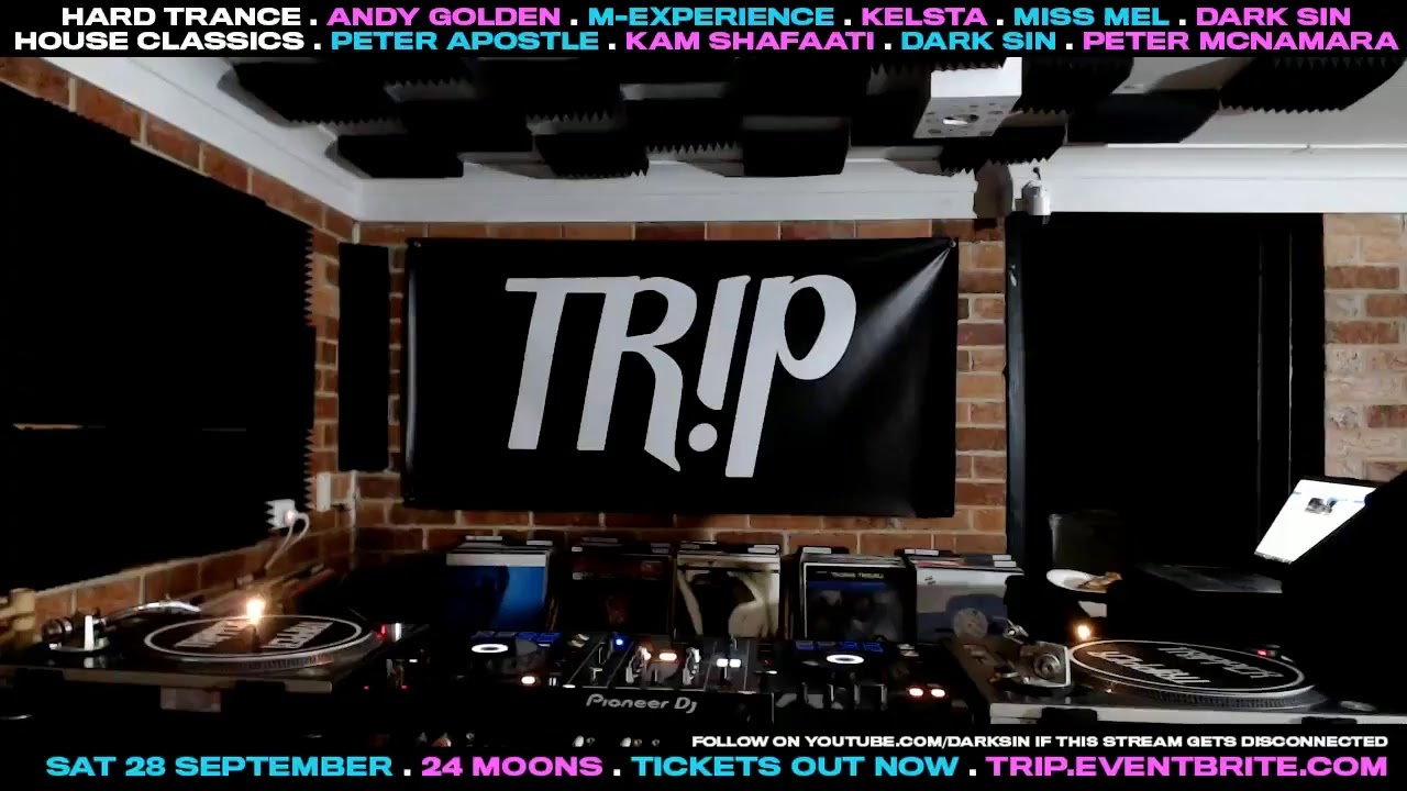 LIVE STREAM 22 SEP 2019 FEAT ANDY GOLDEN + DARK SIN