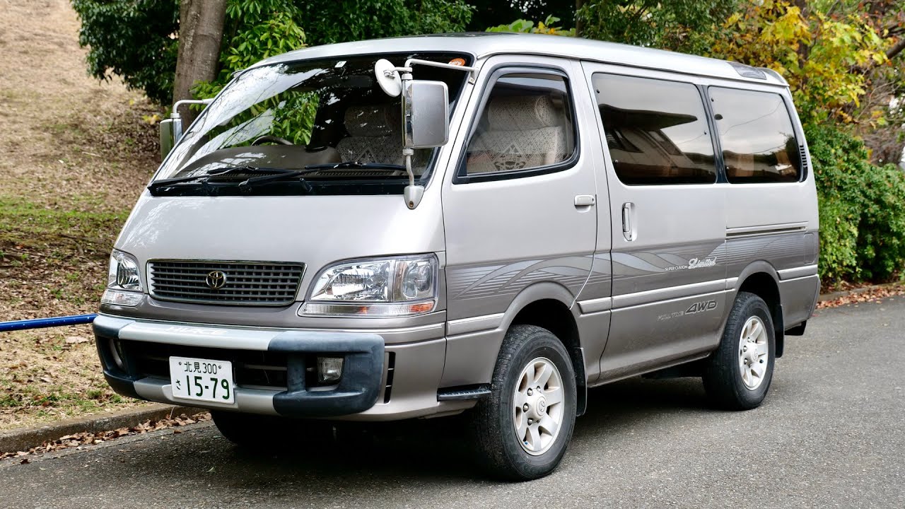 1996 Toyota Hiace Super Custom Limited Turbo Diesel 4WD (USA Import) Japan Auction Purchase Review