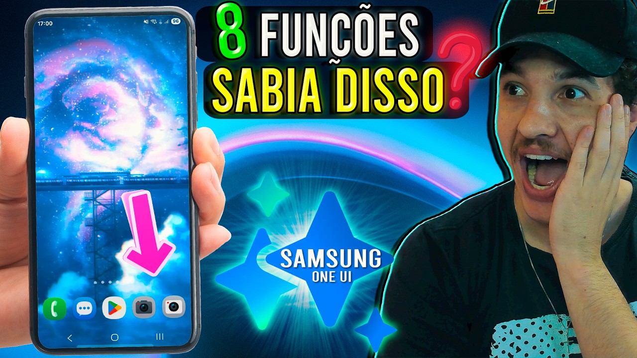8 FUNÇÕES que VOCÊ PRECISA CONHECER em seu CELULAR SAMSUNG - ATIVE AGORA