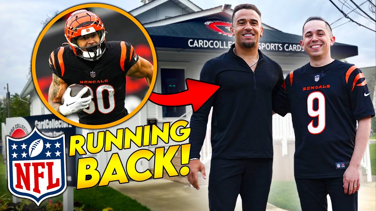 An NFL Running Back Came to Our Card Store for a MASSIVE TRADENIGHT 🤯