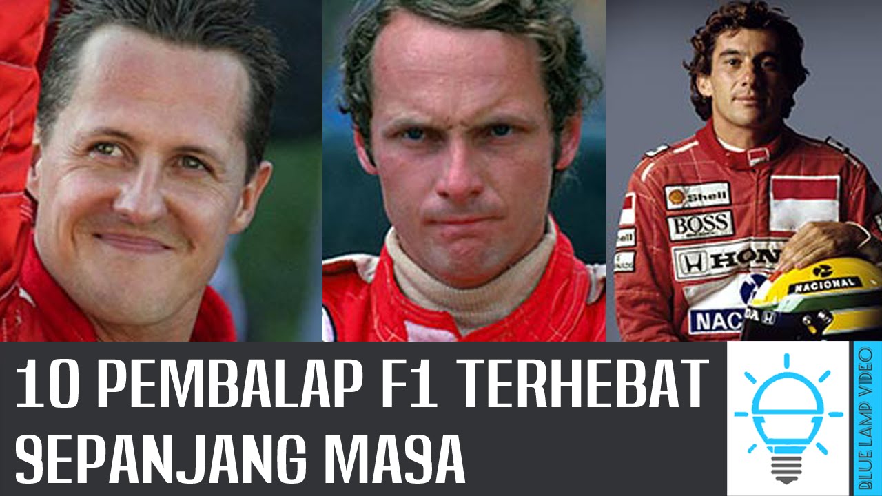 SANG LEGENDA!! Pembalap F1 Terhebat Sepanjang Masa