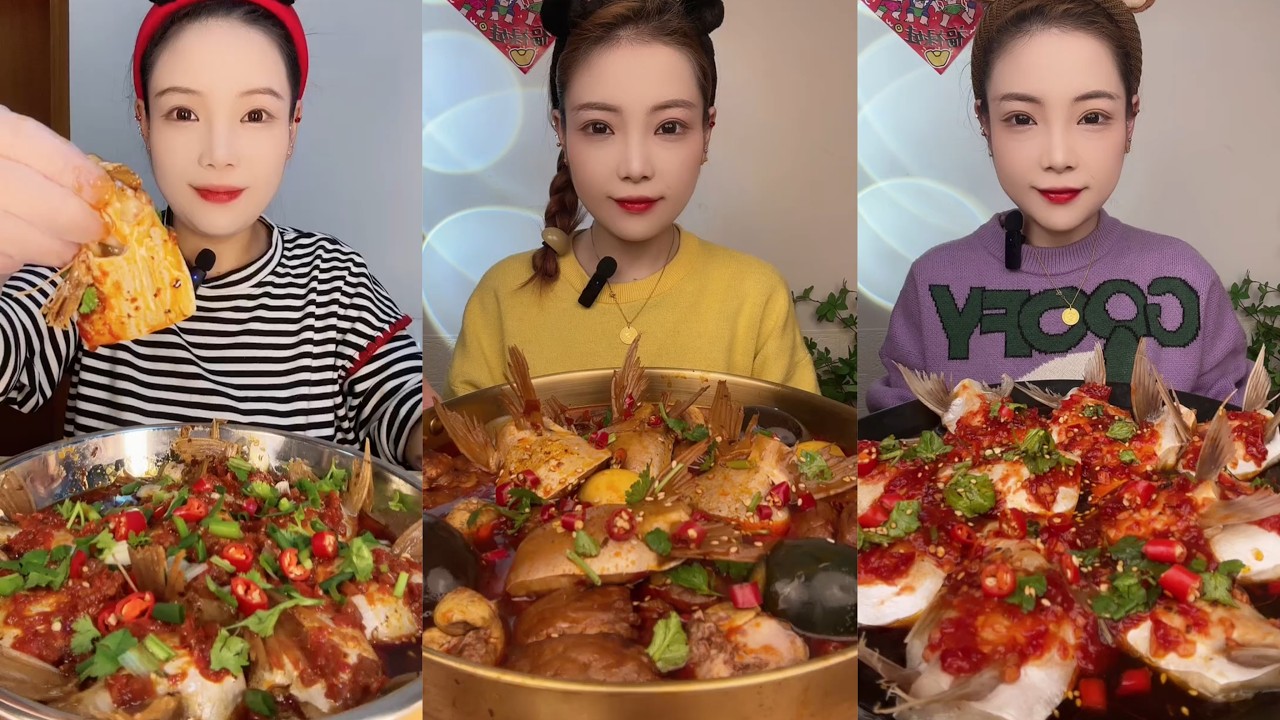 Fish Belly Eating ASMR | Clean Audio