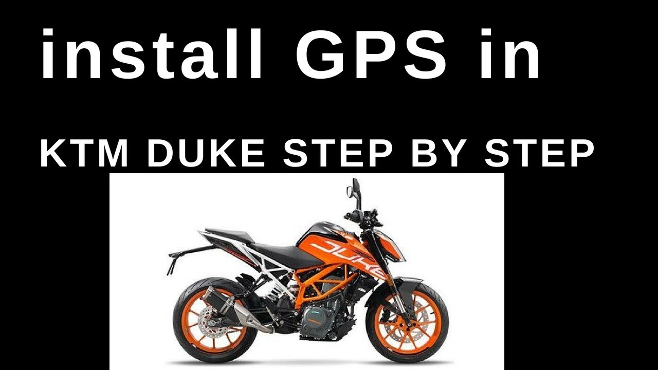 KTM Duke GPS Tracker installation GPS Tracker for bike | Tegnotech GPS