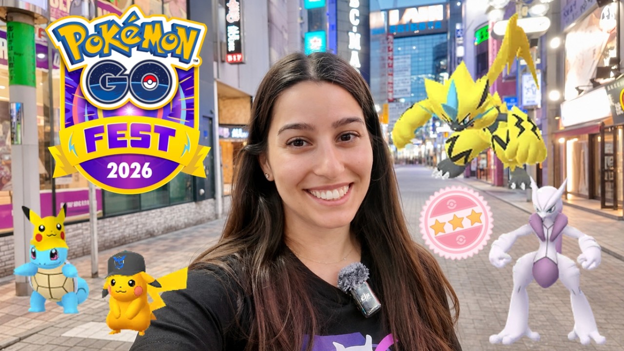 Фестиваль Pok&eacute;mon GO в Токийском парке! ✨ Последние часы...