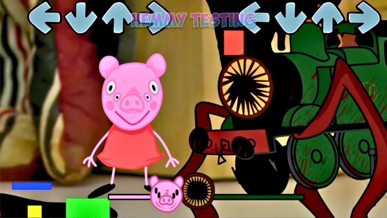 [SWAP] FNF Thomas and Friends ALL PHASES vs Peppa ALL PHASES Sings Sliced Pibby