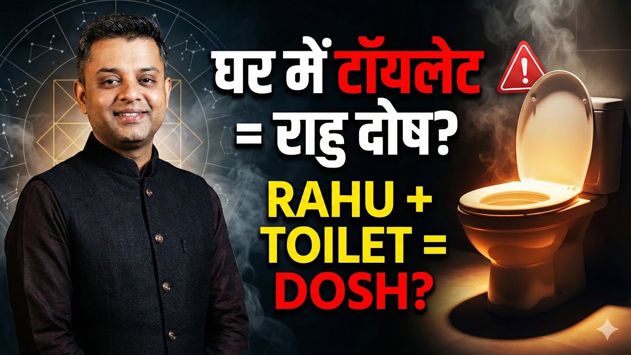 Rahu aur Toilet Vastu Connection – Ghar ki Sabse Badi Durbhagya Rekha | Rahu Dosh Remedies