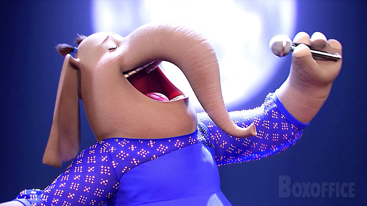 Endlich singt Meena das Elefantenmädchen! (Don't You Worry 'Bout a Thing) | Sing | German Clip