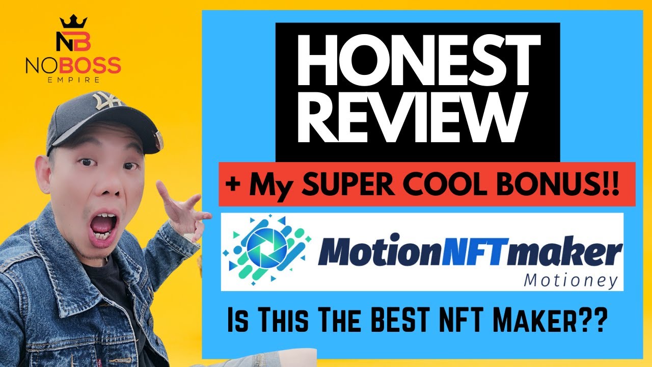 Make NFT Art In 3 Steps | MY Honest Review of MotionNFTmaker  ⚠️ DON'T GET IT WITHOUT MY 💰 BONUSES🎁