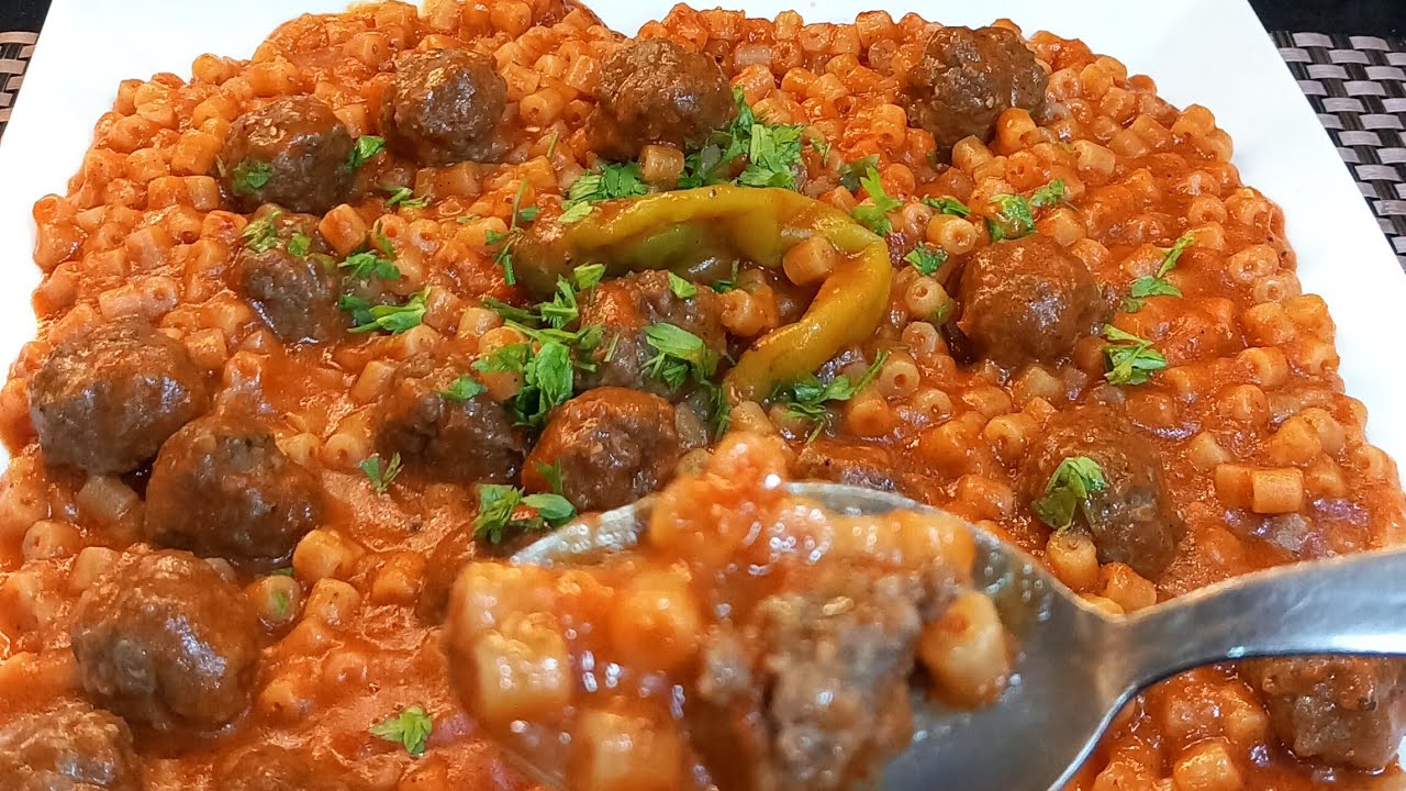 جربي المبكبكة بالكفتة بطريقتي… طعم مش طبيعي! 👌🏼