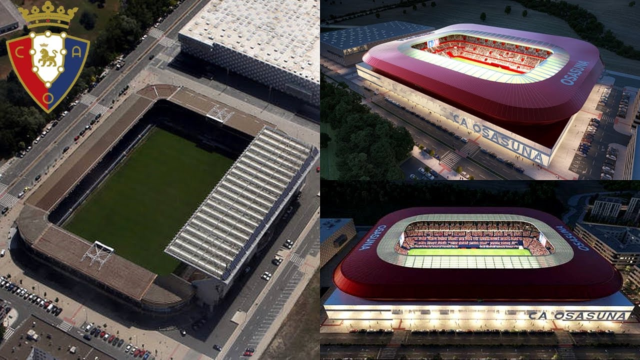 Novo estádio do OSASUNA: ULTRA MODERNO e custou menos de 10% do MANÉ GARRINCHA!