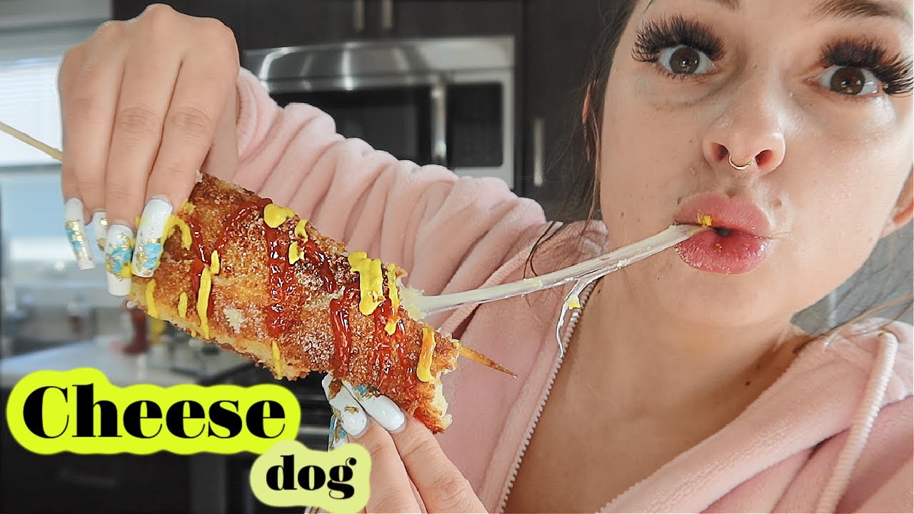 EASY Stretchy Cheese Corn Dog Recipe | Mozza dog