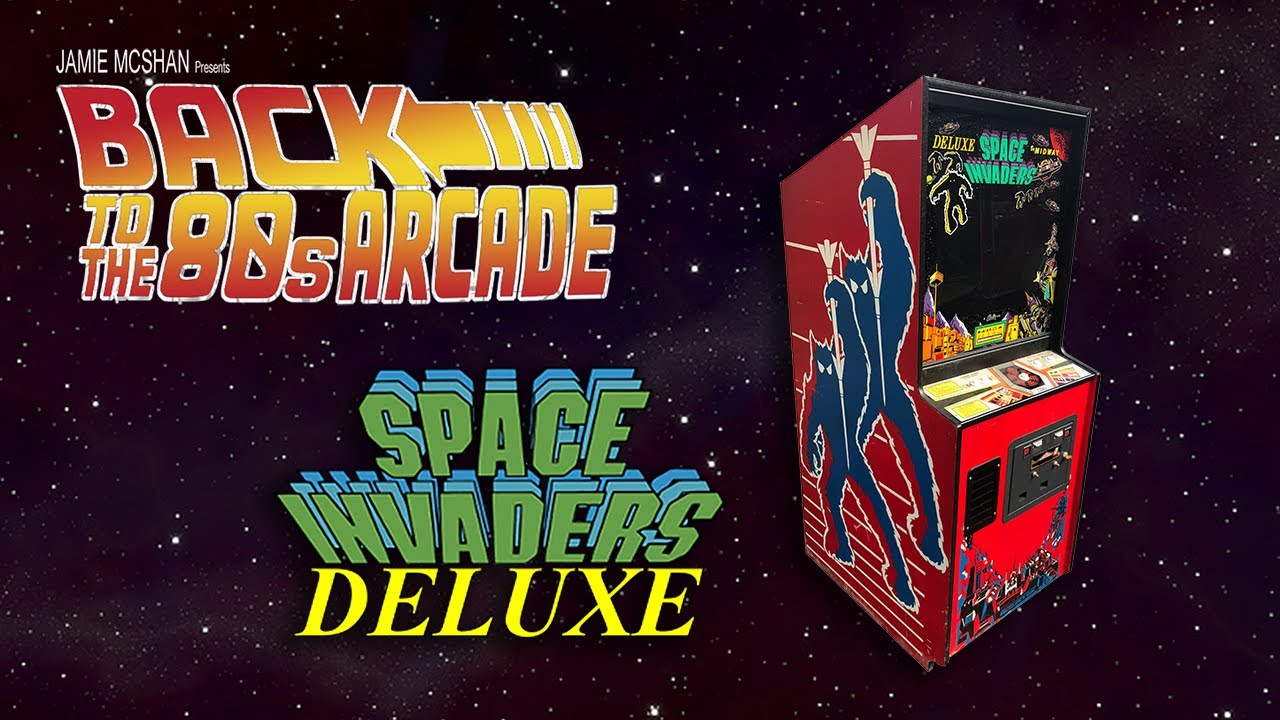 Space Invaders Deluxe Quarter Scale Arcade - 1/4
