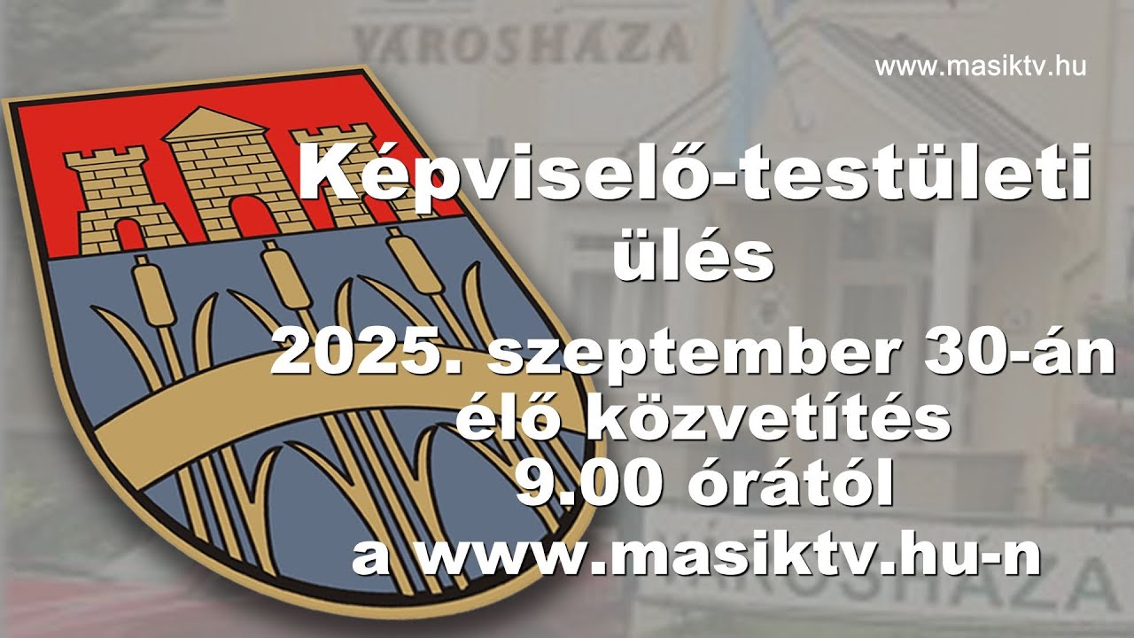 Képviselő-testületi ülés Dombóvár | 2025. szeptember 30.