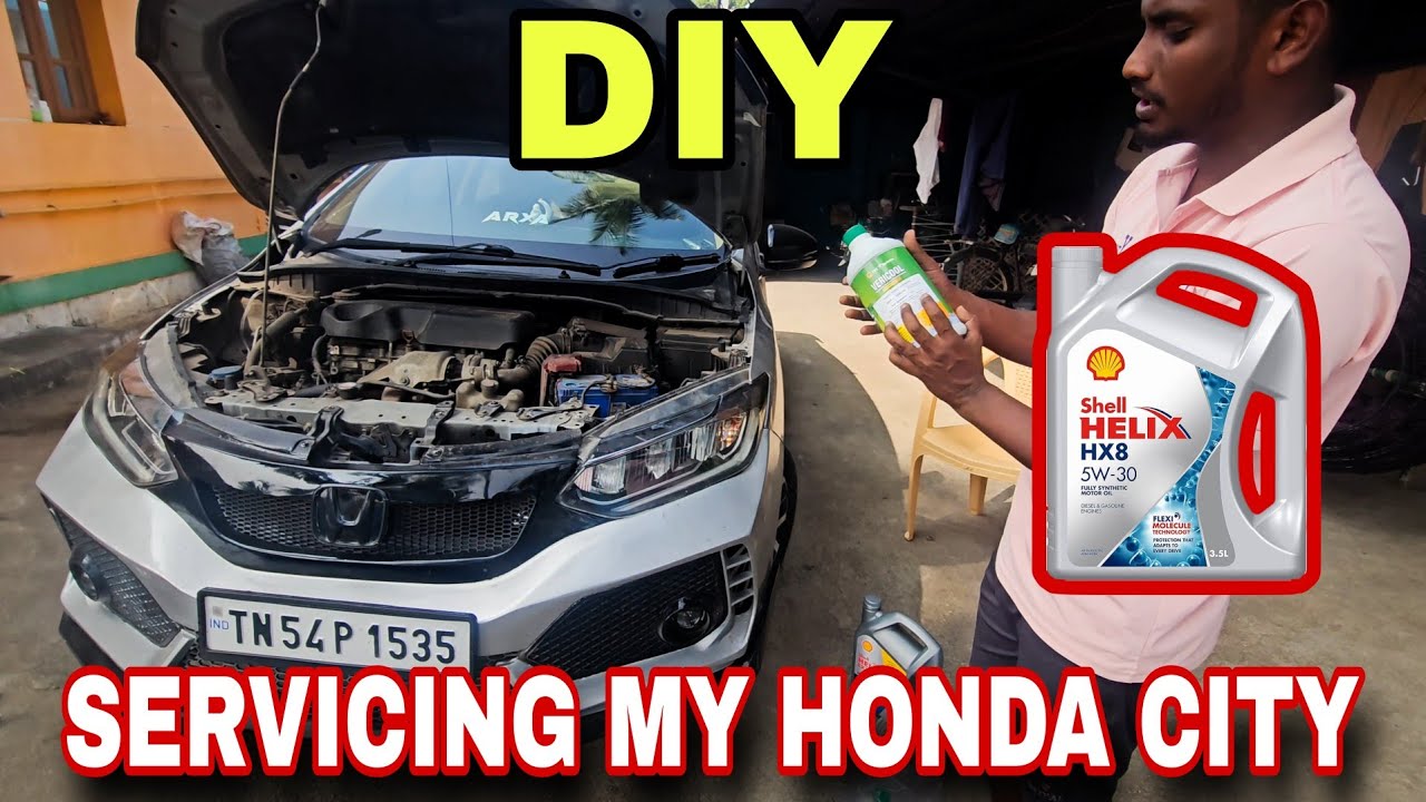 DIY DOING A GENERAL SERVICE OF MY HONDA CITY DIESEL BY MY OWN 