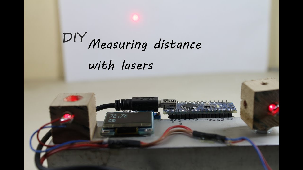 Measuring distance with Lasers