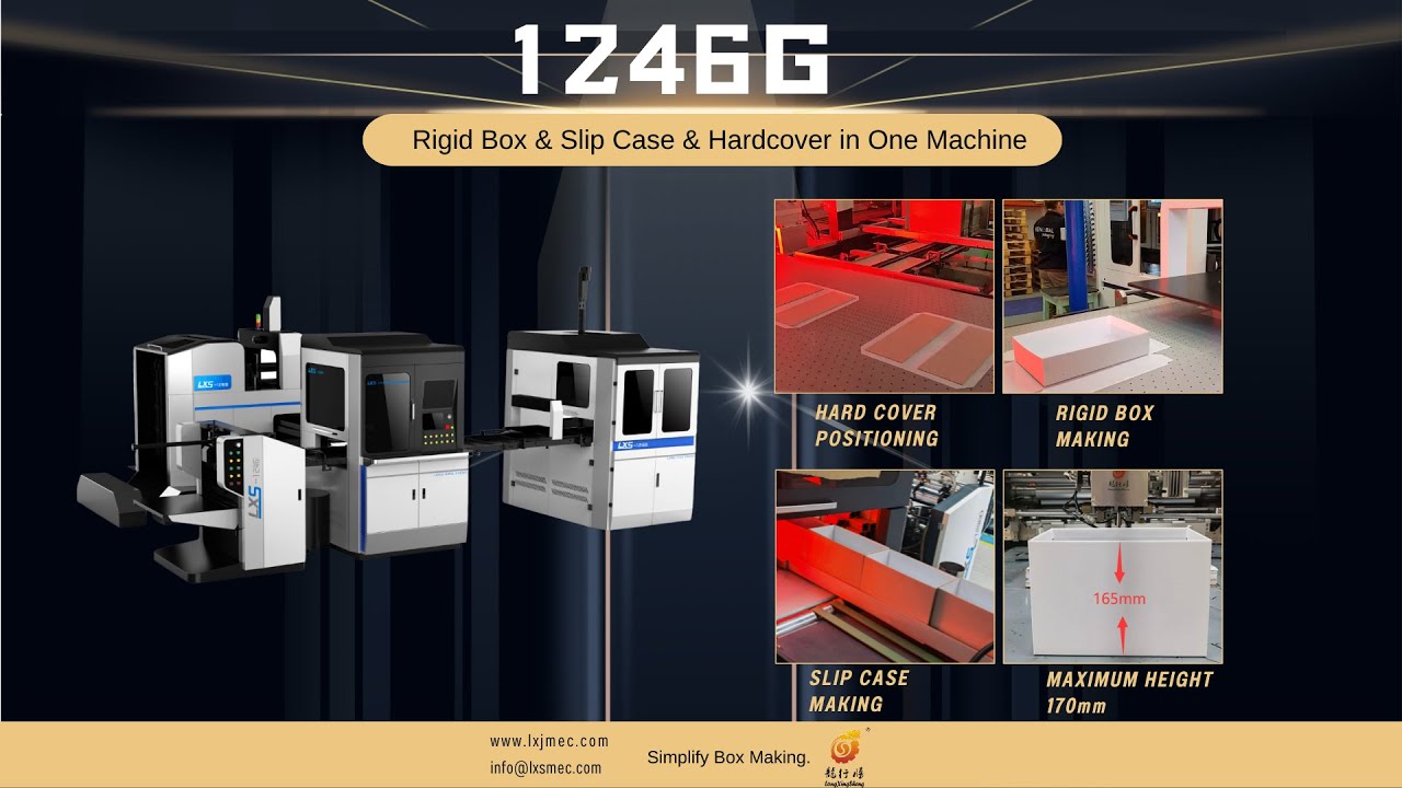 1246G Automatic Slip Case Making Machine