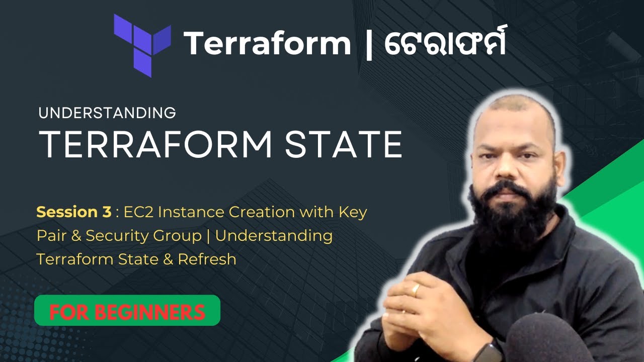EC2 Instance Creation with Key Pair & Security Group | Understanding Terraform State in Odia