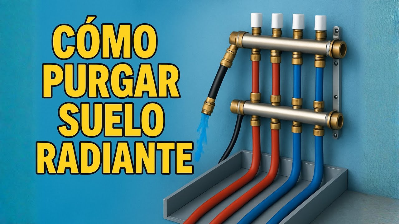 Purgar NO es suficiente: así se limpia y desfanga un suelo radiante
