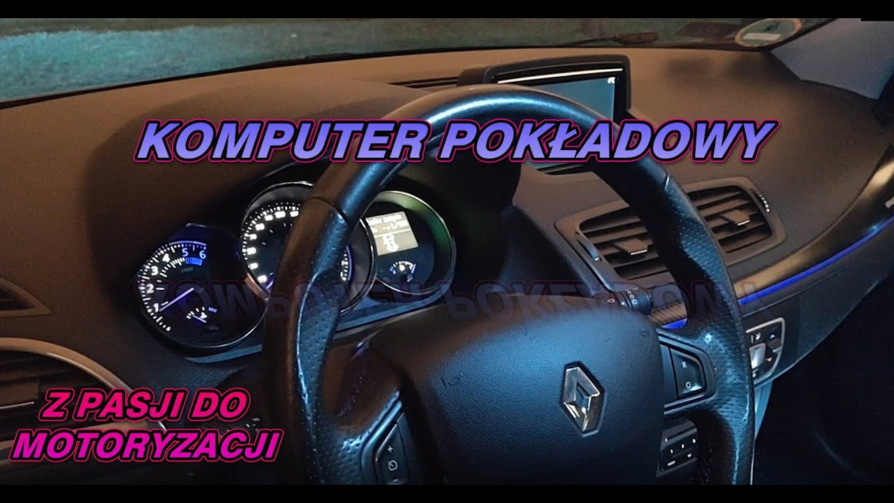 RENAULT MEGANE 3 - KOMPUTER POKŁADOWY