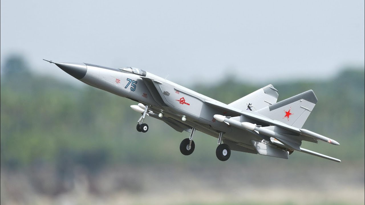 飛恩模型 風范雙64mm MIG-25 / 米格25  首航飛行 + 開箱 + 組裝介紹