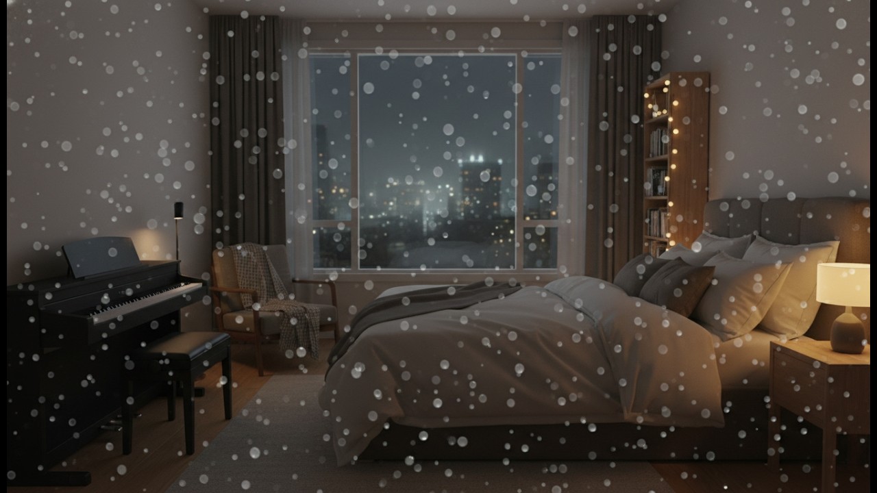 3 Hours of Deep Sleep Piano and Calming Rain Sounds