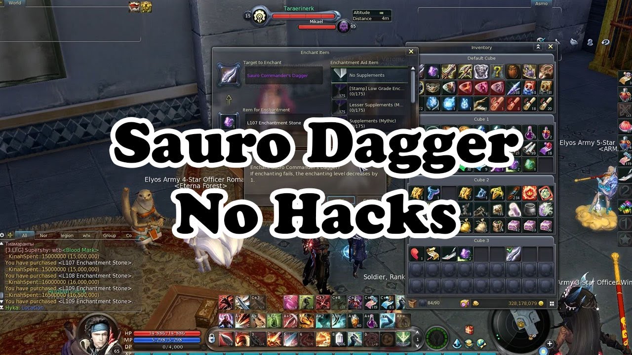 Sauro Dagger Weapon - No Hacks Resulted in High Failure Rate