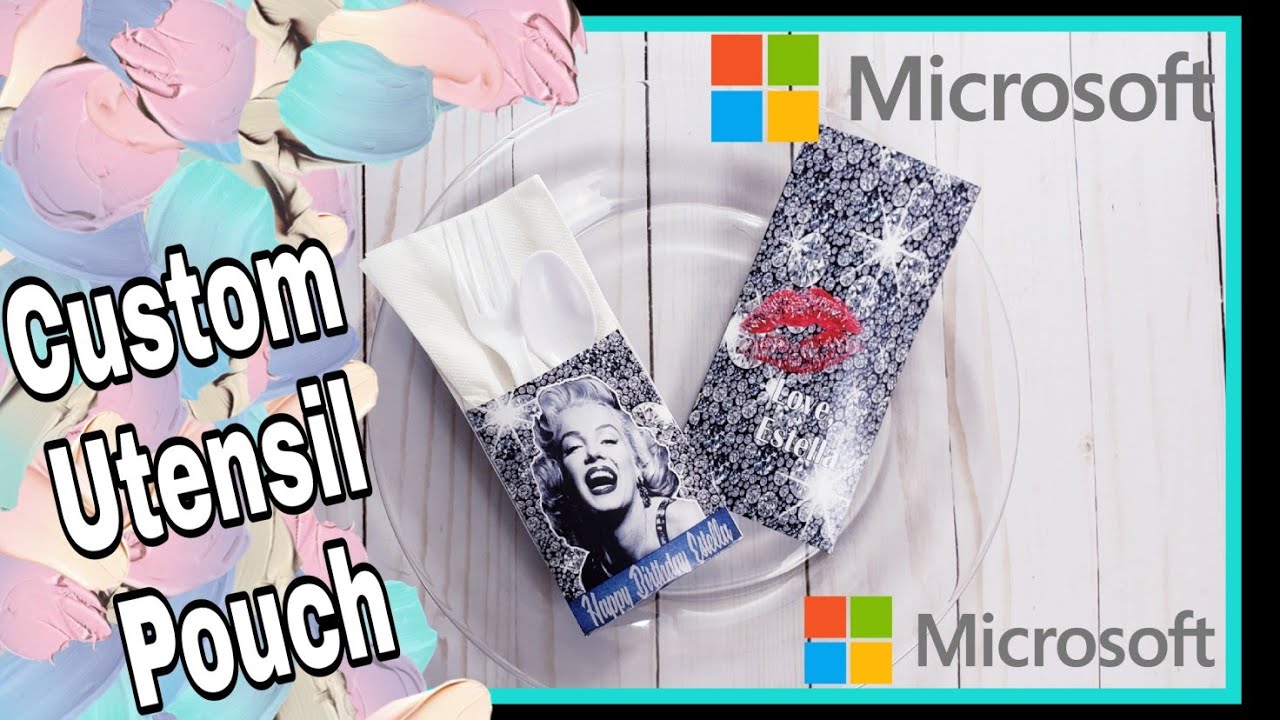 Utensil Pouch Tutorial using Microsoft Word