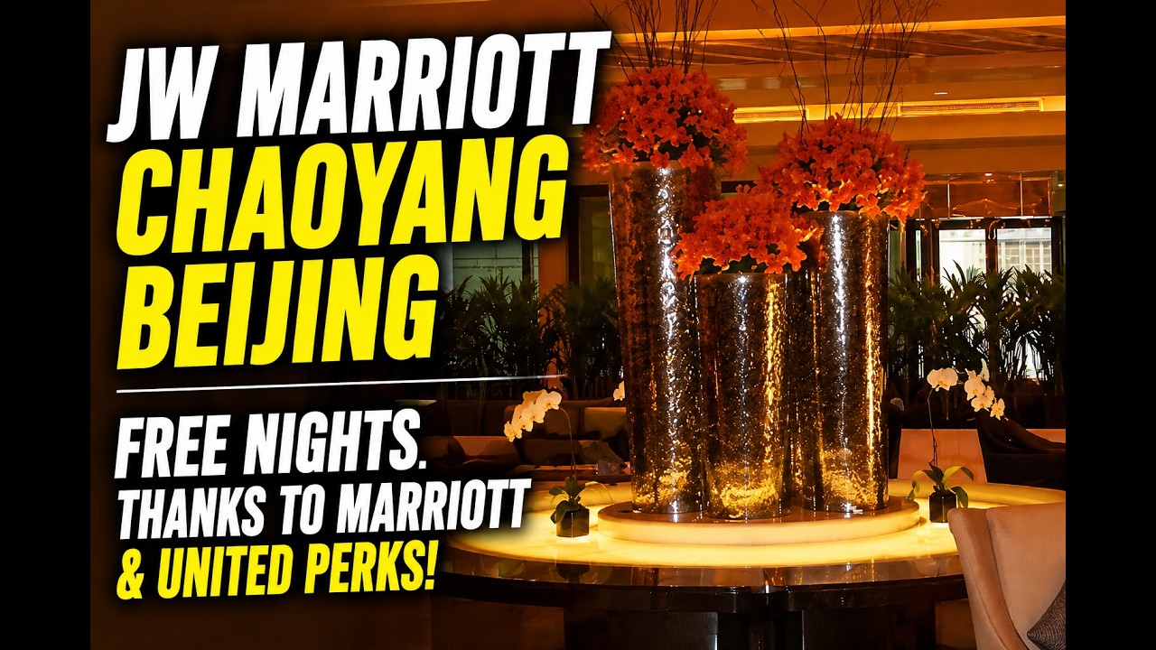JW Marriott Beijing Chaoyang | Luxury Hotel Using Free Nights