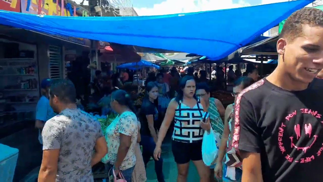 Feira livre em Porto calvo AL Brasil