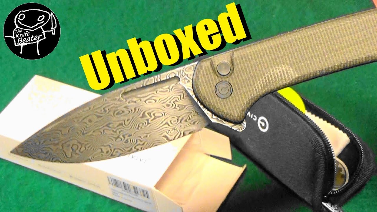 Civivi Conspirator Pocket Knife Unboxing - It's Finally Here!