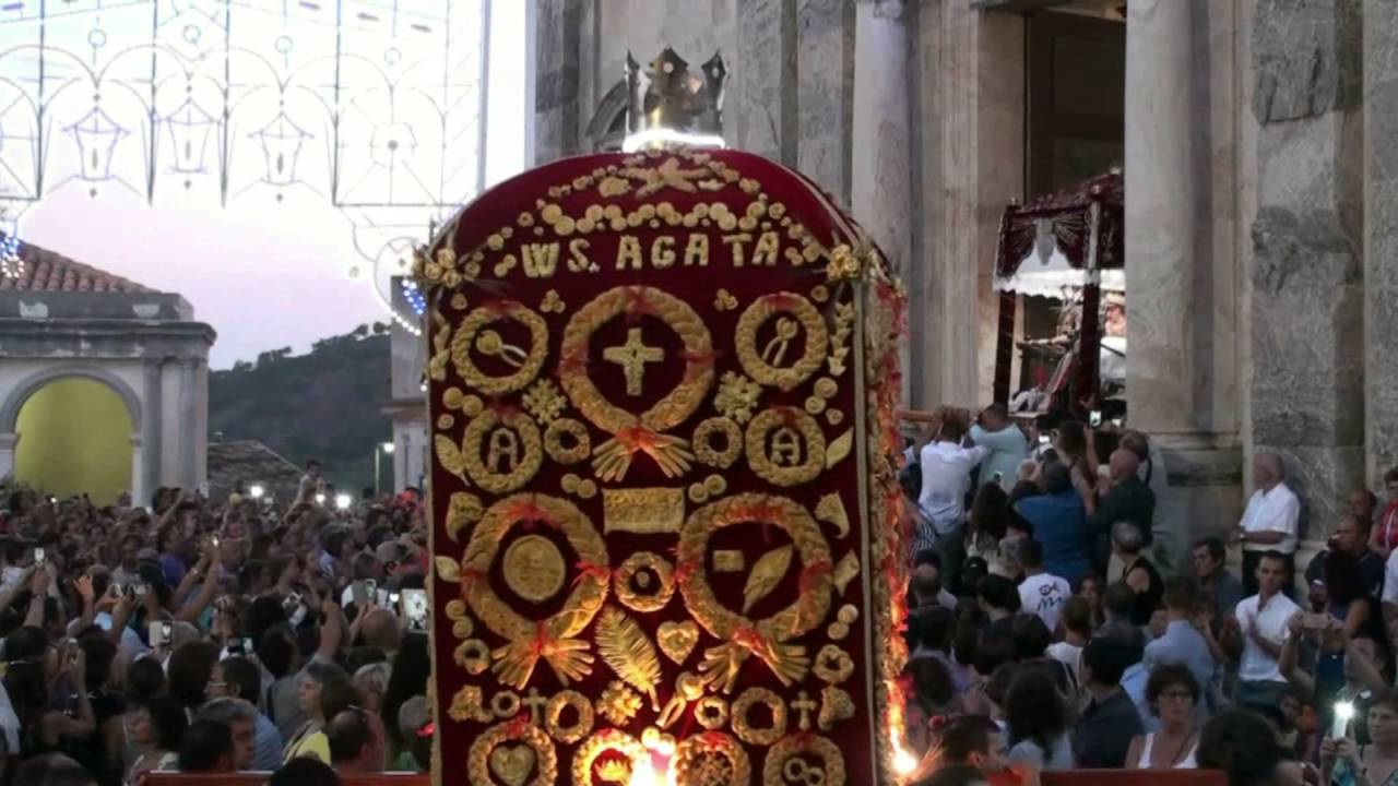 Festa Grande S.Agata 2016 Al&igrave; (ME)