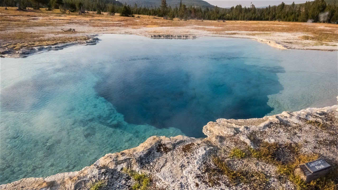 Biscuit Basin BEFORE it blew! Yellowstone National Park!