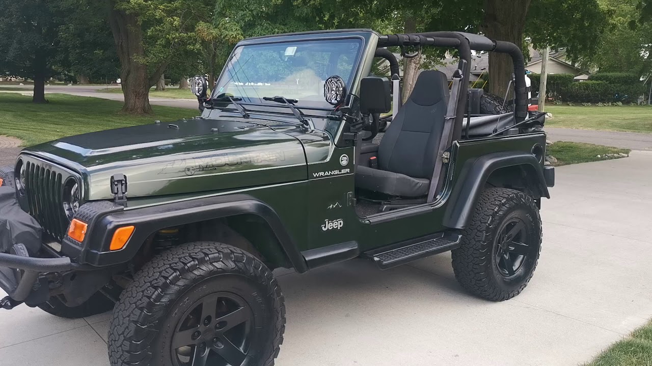 Jeep Wrangler TJ Walk Around
