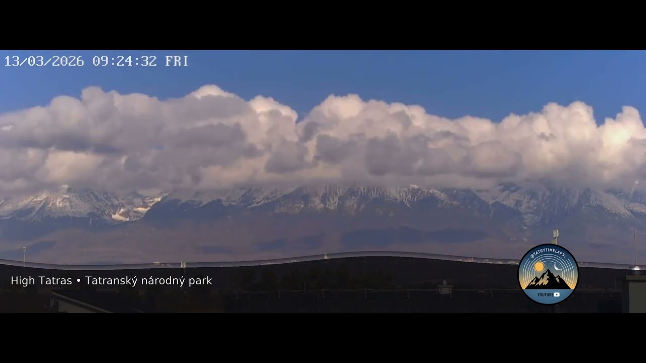 Tatry mountains Timelapse – 2026-03-13