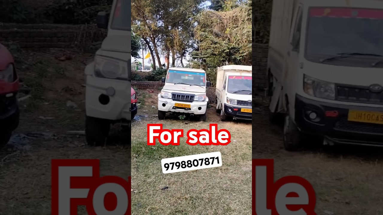 Second hand bolero Pickup 1.7 for sale in godda &hearts;️ #pickup #boleropickup #tataace