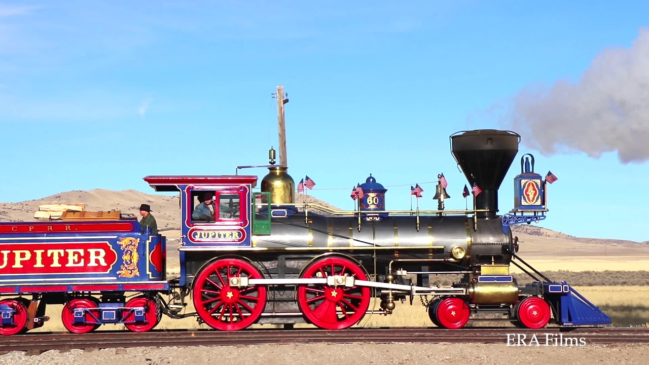 Central Pacific's Jupiter - Golden Spike National Historic Site Winter Steam Festival