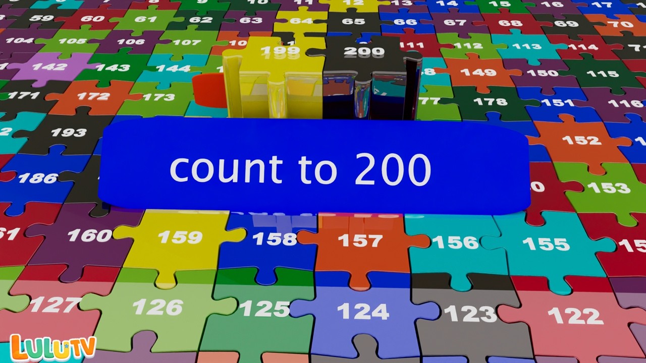 Counting to 200 Song for Kids | Learn Numbers 1-200 for Kindergarten & Preschool