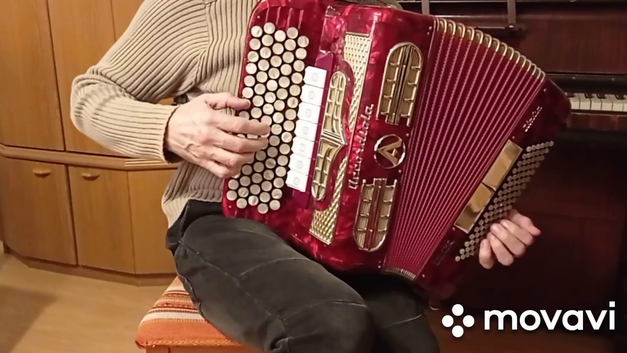 Баян/ Knopfakkordeon/Accordiola Boheme/обзор звучания регистров. 3 голосый/8,5 кг.+491788835231